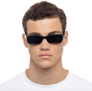Le Specs Unreal Shiny Black Sunglasses