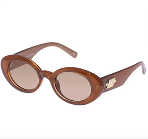 Le Specs Nouveau Vie Caramel Sunglasses