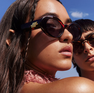Le Specs Nouveau Vie Dark Tort Sunglasses
