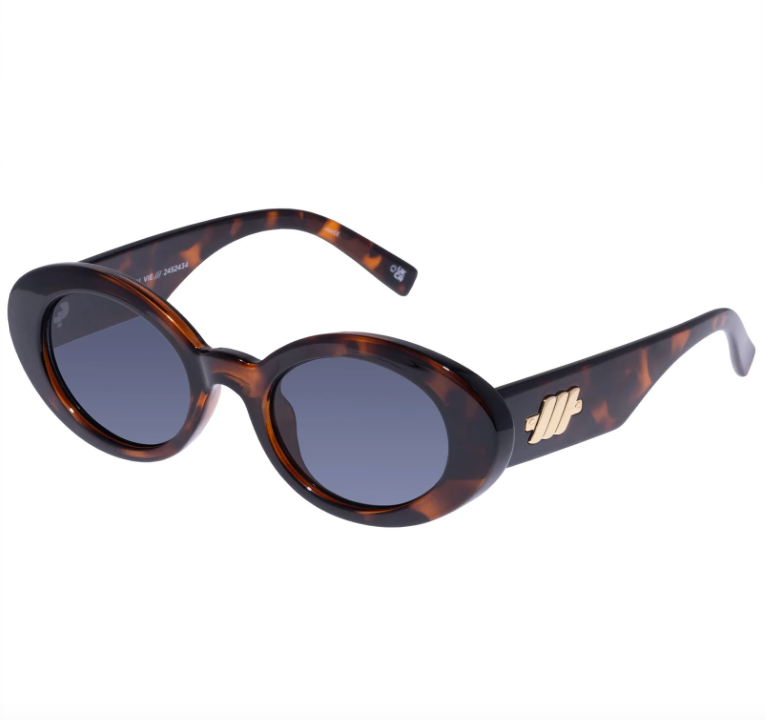 Le Specs Nouveau Vie Dark Tort Sunglasses