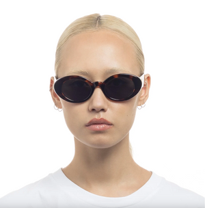 Le Specs Nouveau Vie Dark Tort Sunglasses