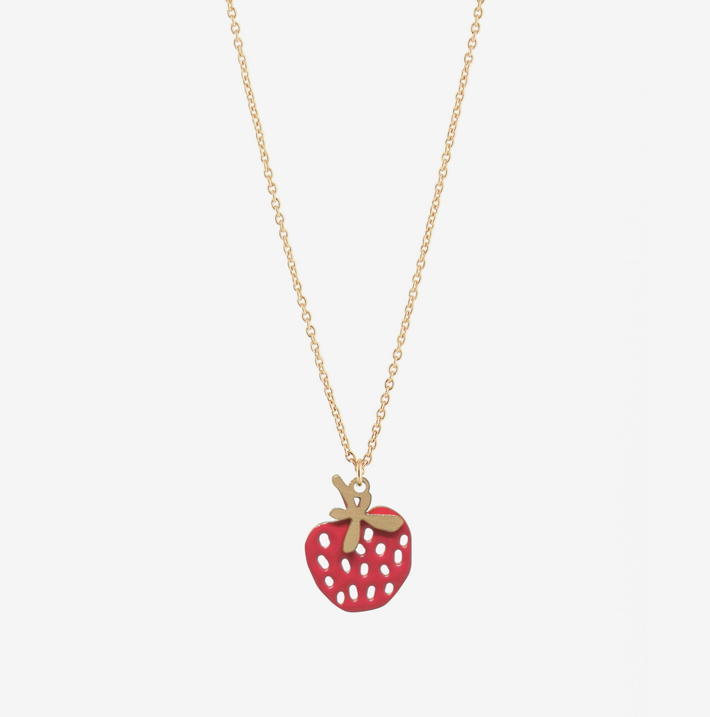 Titlee Lottie Strawberry Necklace