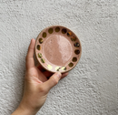 Speckled Peach Dot Jewelry Dish