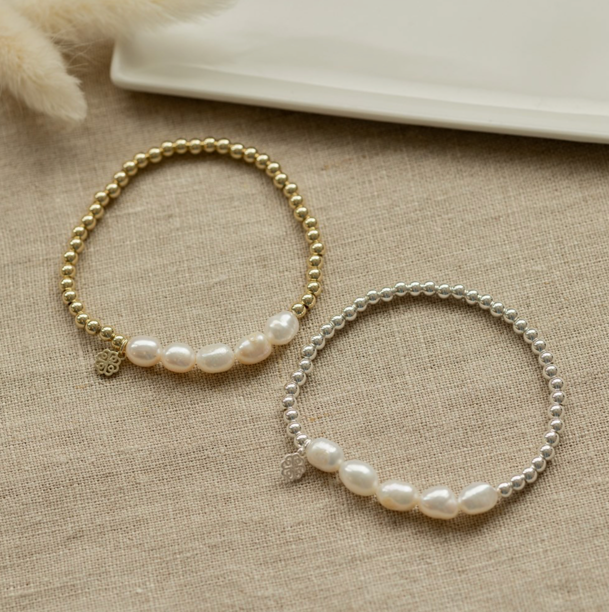 Bracelet Dixie Glee Perle Blanche