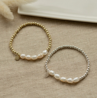 Bracelet Dixie Glee Perle Blanche