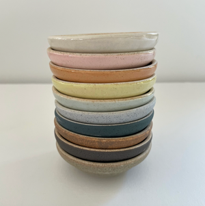Handmade Ceramic Mini Dish Round