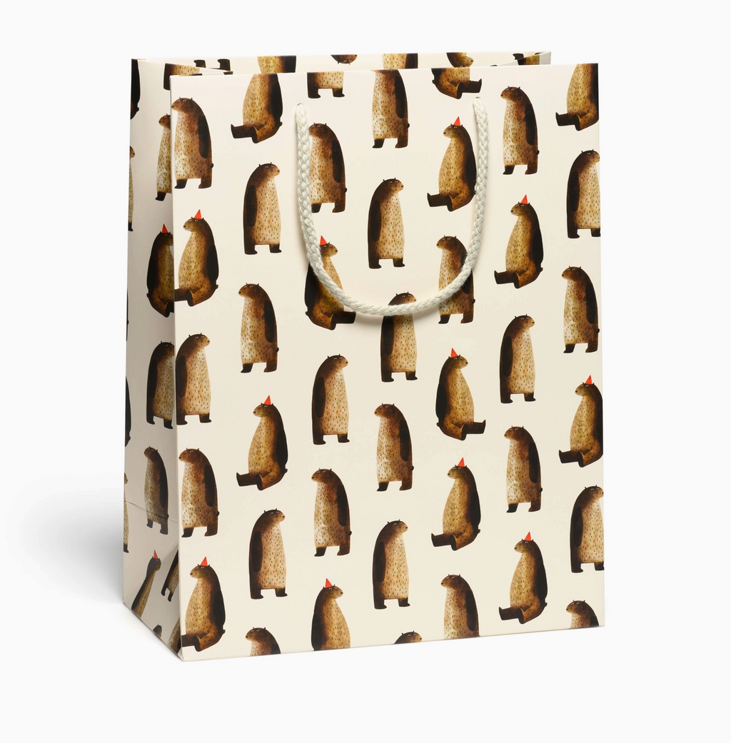 Sac Cadeau Ours de Fête