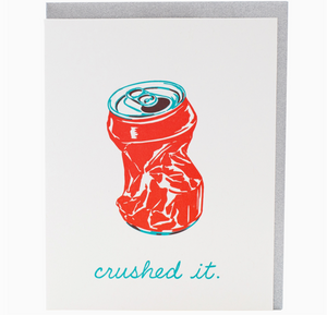 Soda Can Congratulations Card