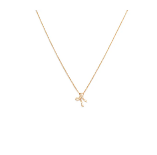 Leah Alexandra Bow Necklace