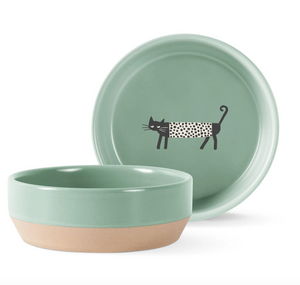 Fringe Studio Pet Bowl Oliver The Cat