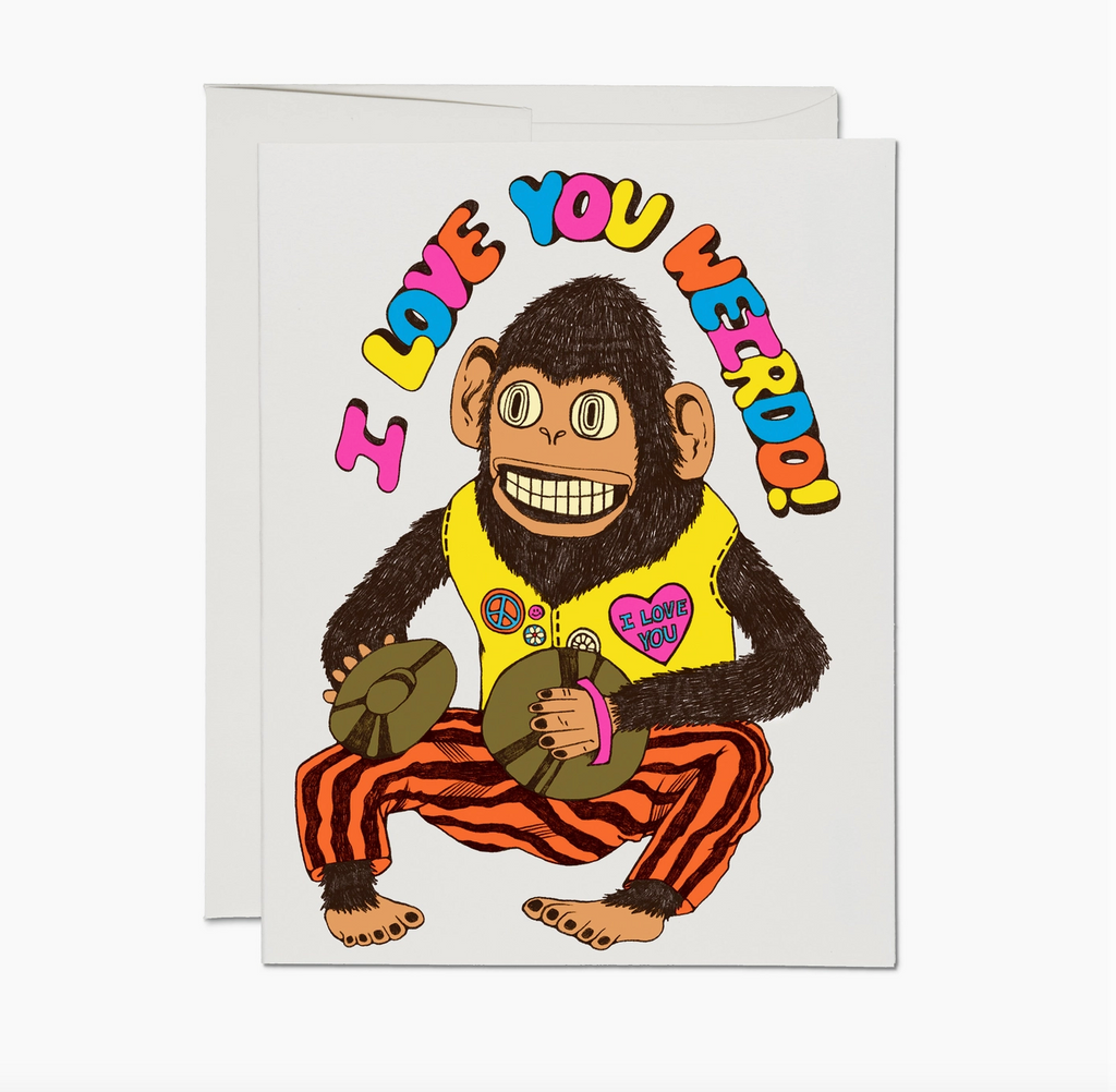Love You Weirdo Card