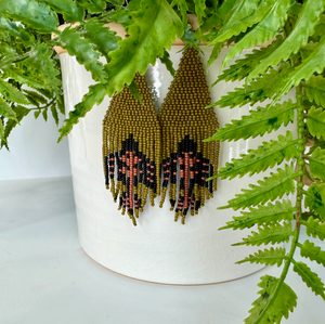 Thunderbird Beaded Earrings