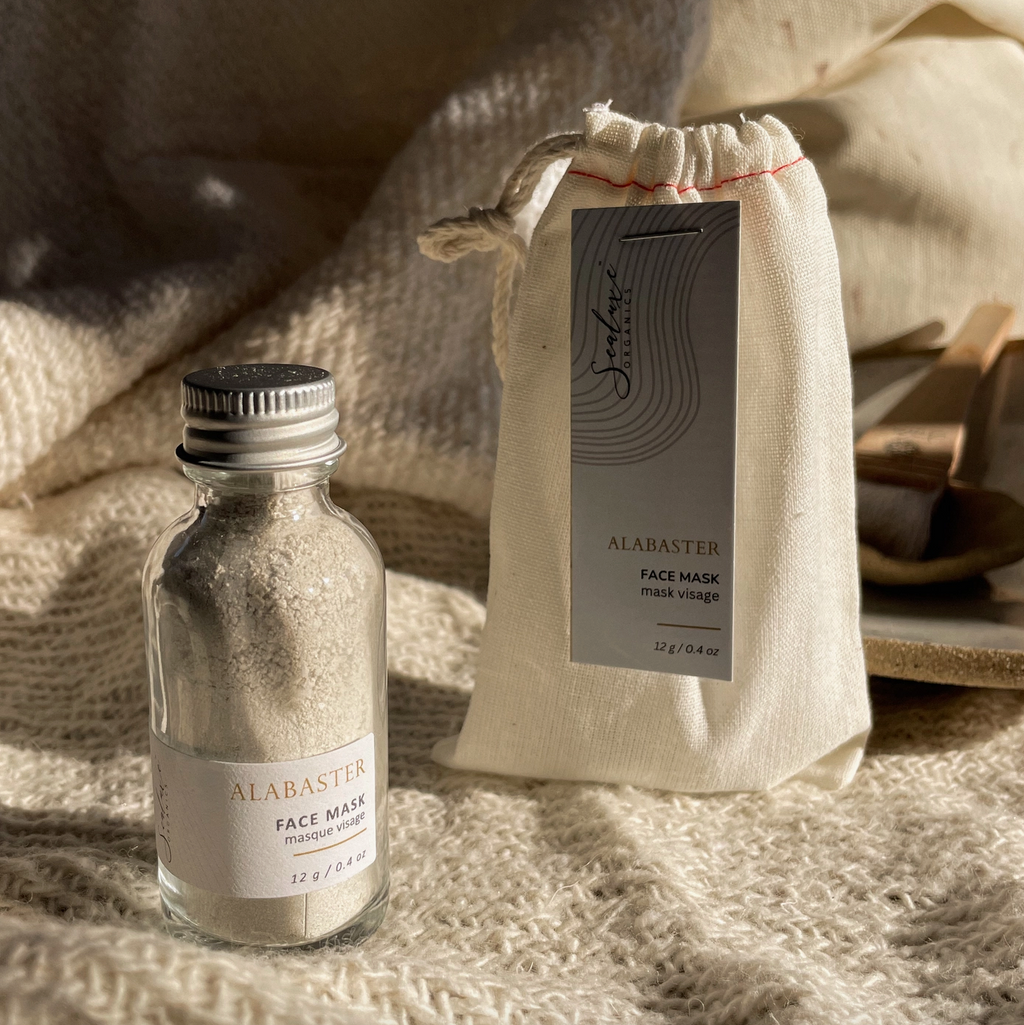 Alabaster Face Mask Bottle