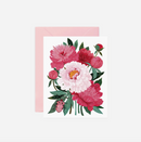 Peonies Greeting Card