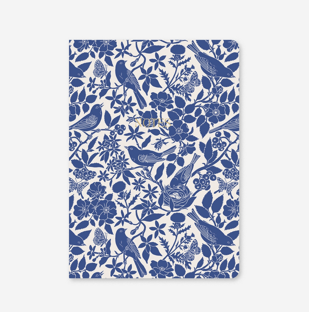 Blue Birds Notebook