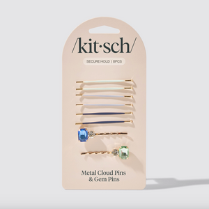 Kitsch Cloud & Gem Bobby Pins