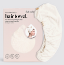 Kitsch Quick Dry Hair Towel Ivory
