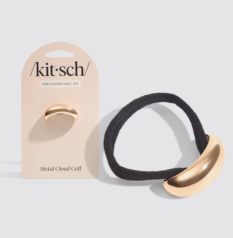 Kitsch Gold Metal Cloud Cuff Small
