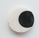 Crescent Moon Marble Incense Holder