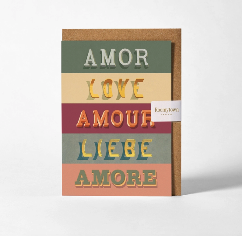 Amour Love Card