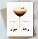 Birthday Card Espresso Martini