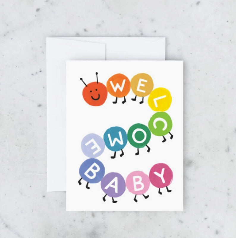 Caterpillar Card