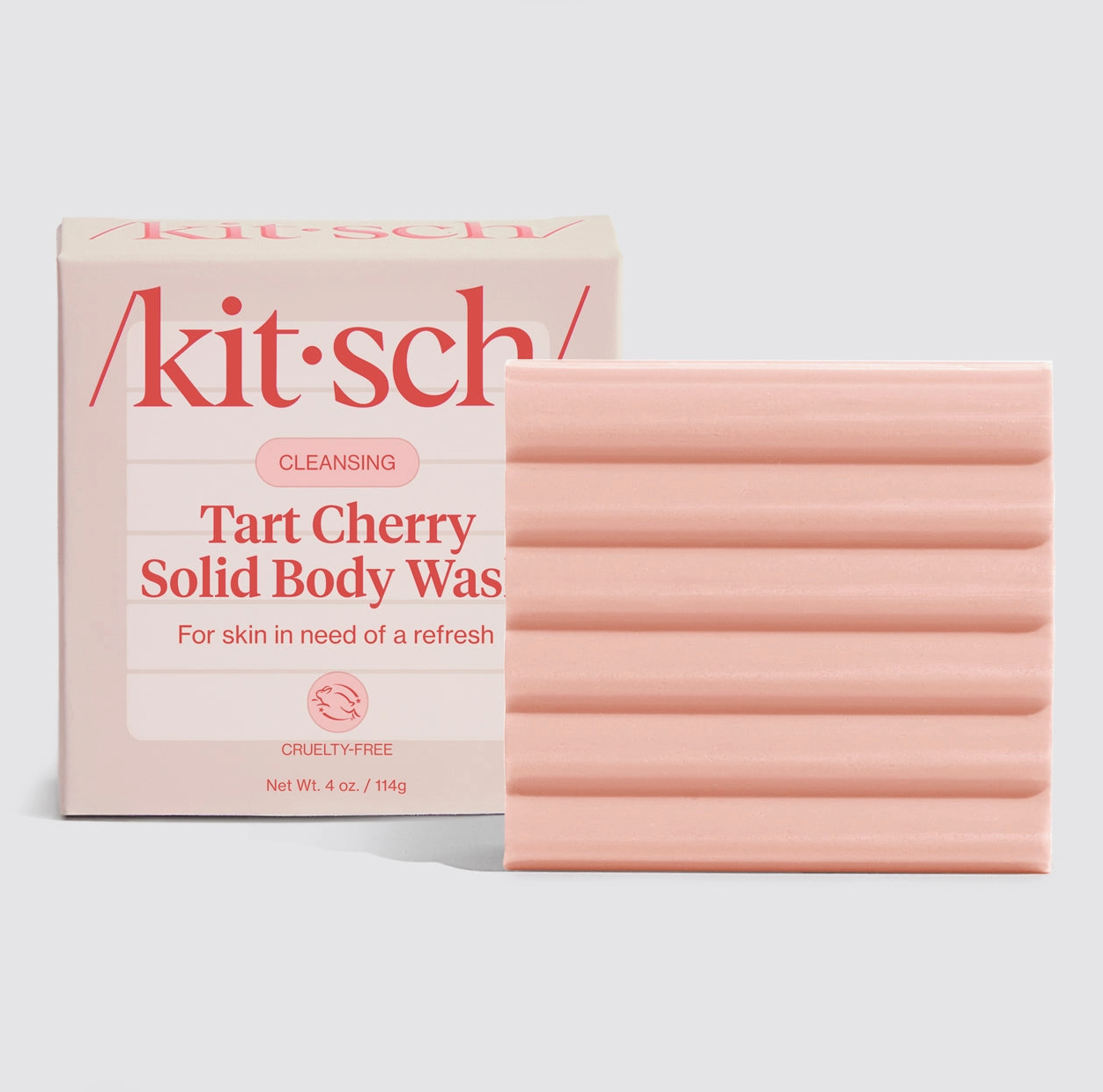 Kitsch Tart Cherry Solid Body Wash
