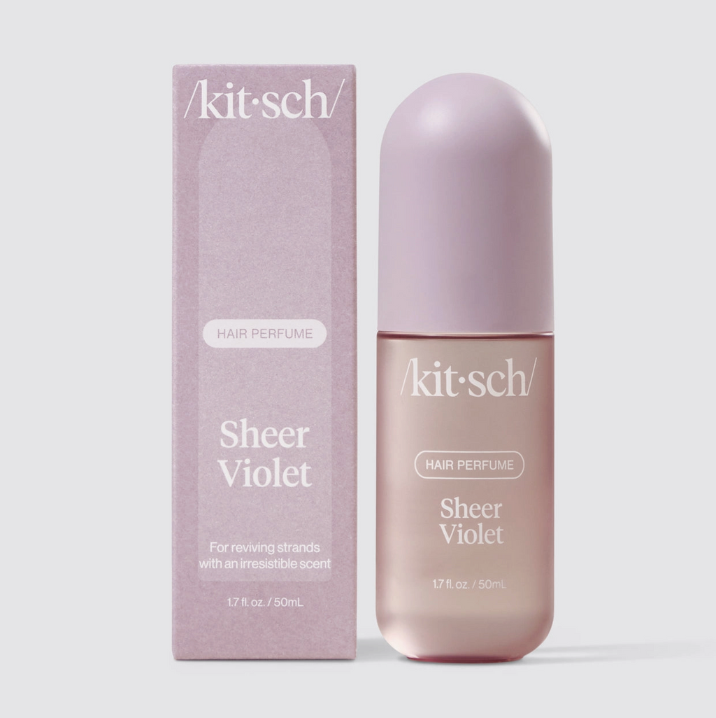 Parfum capillaire violet transparent Kitsch