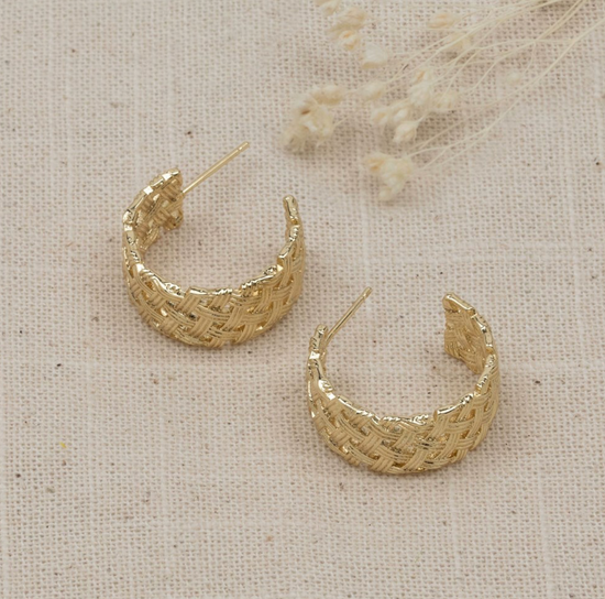 Boucles d'oreilles Glee Criss Cross