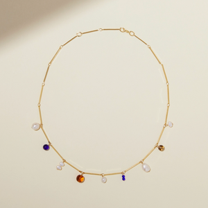 Lindsay Lewis Fete Necklace Blue