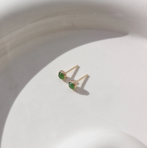 Token Jade Studs