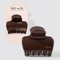 Kitsch Recycled Puffy Cloud Clip Chocolate