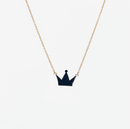 Collier Couronne Marine
