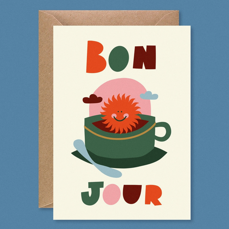 Cafe Bonjour Card