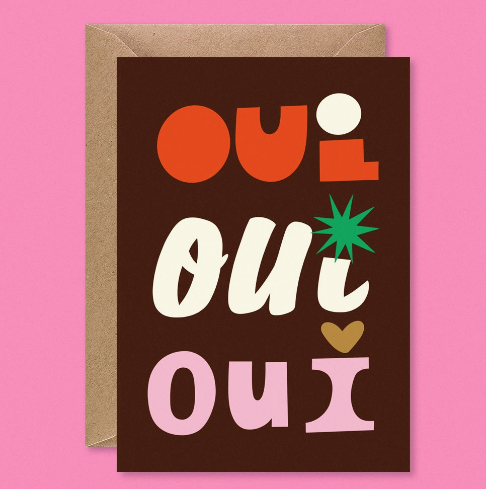 Oui Oui Oui Card
