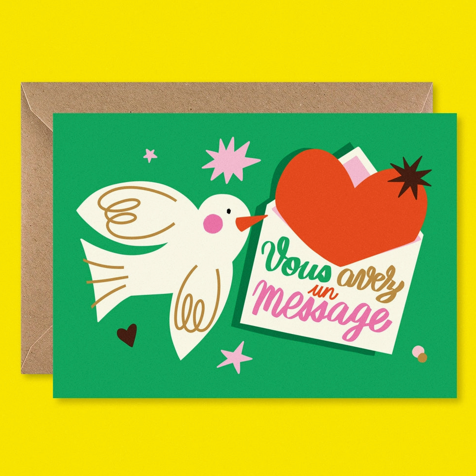 You Have A Message Card