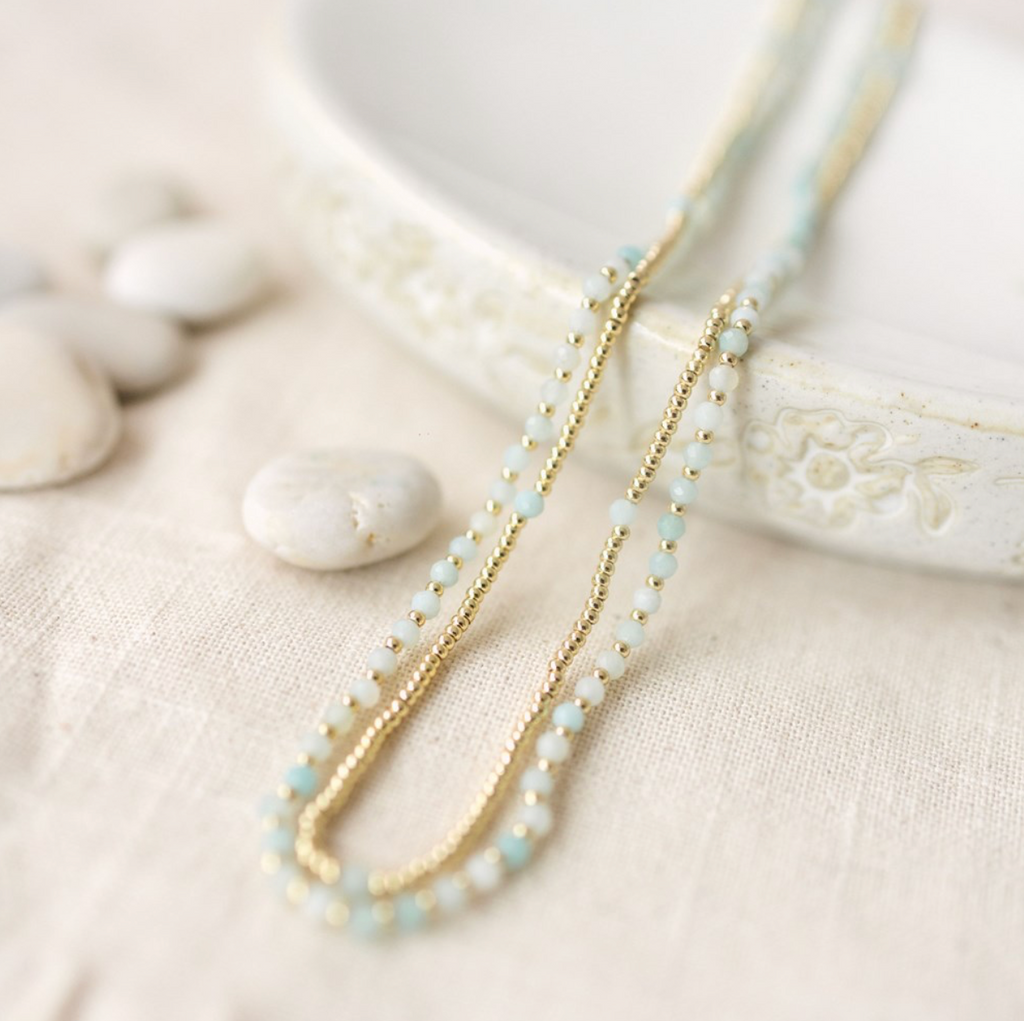 Collier Glee Always Amazonite