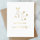 Bunnies Baby Card