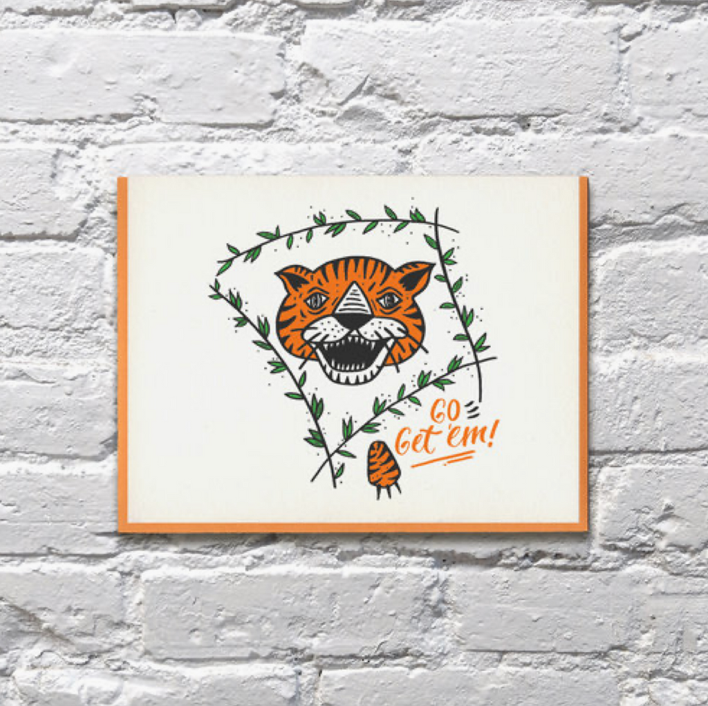 Go Get Em Graduation Card