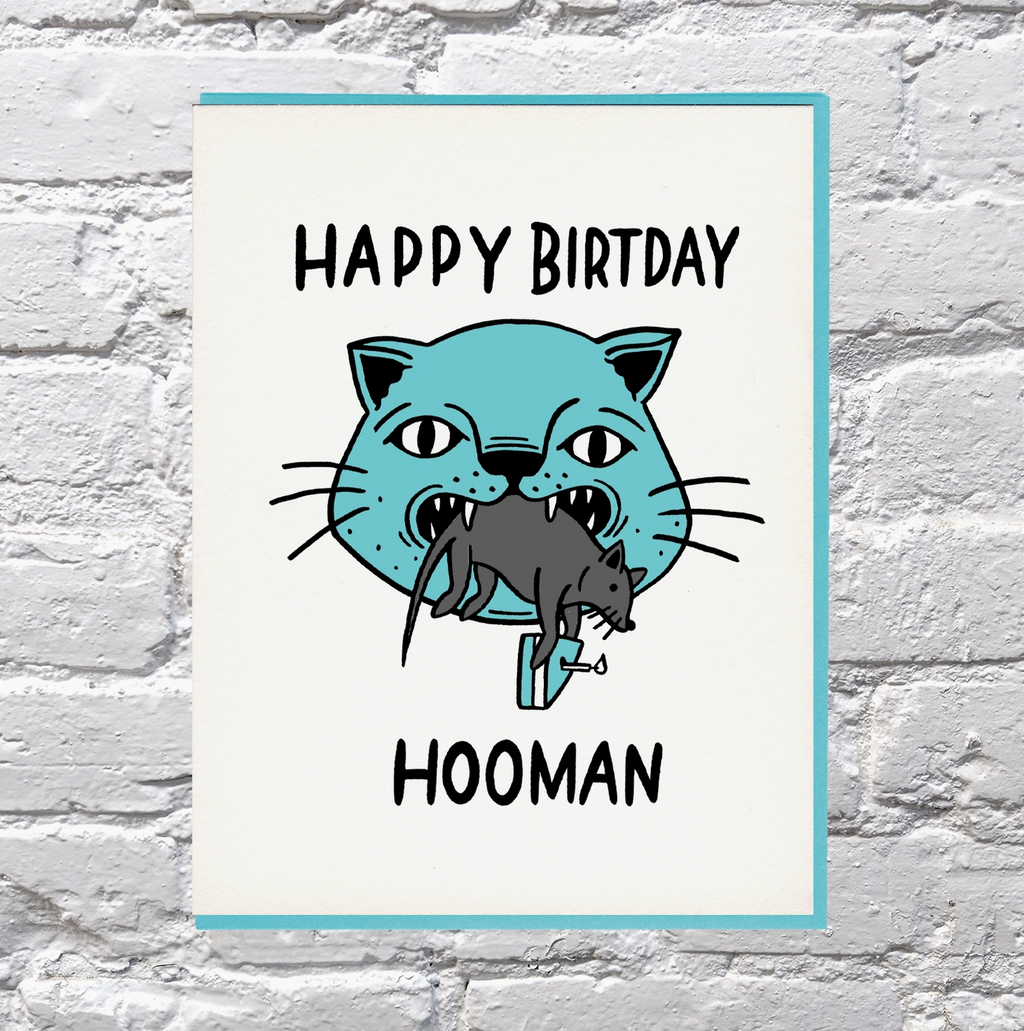 Hooman Birthday Card