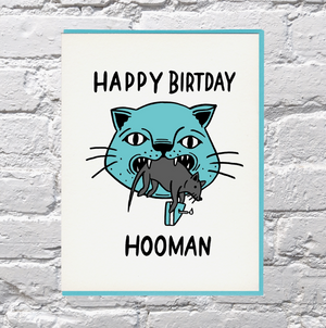 Hooman Birthday Card