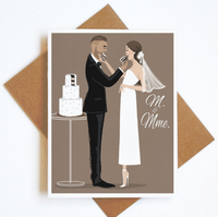 Card Wedding Cake