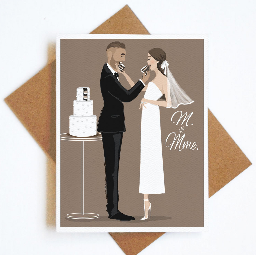 Card Wedding Cake