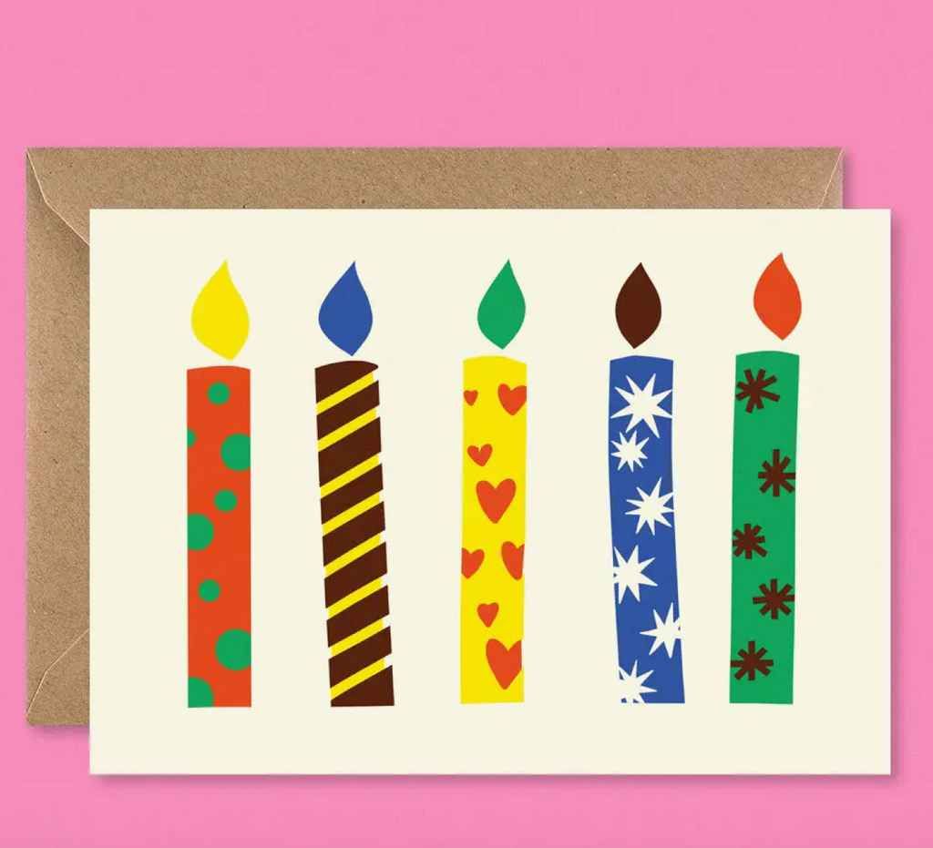 Candles Greeting Card