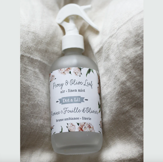 Dot & Lil Air Mist Peony & Olive Leaf