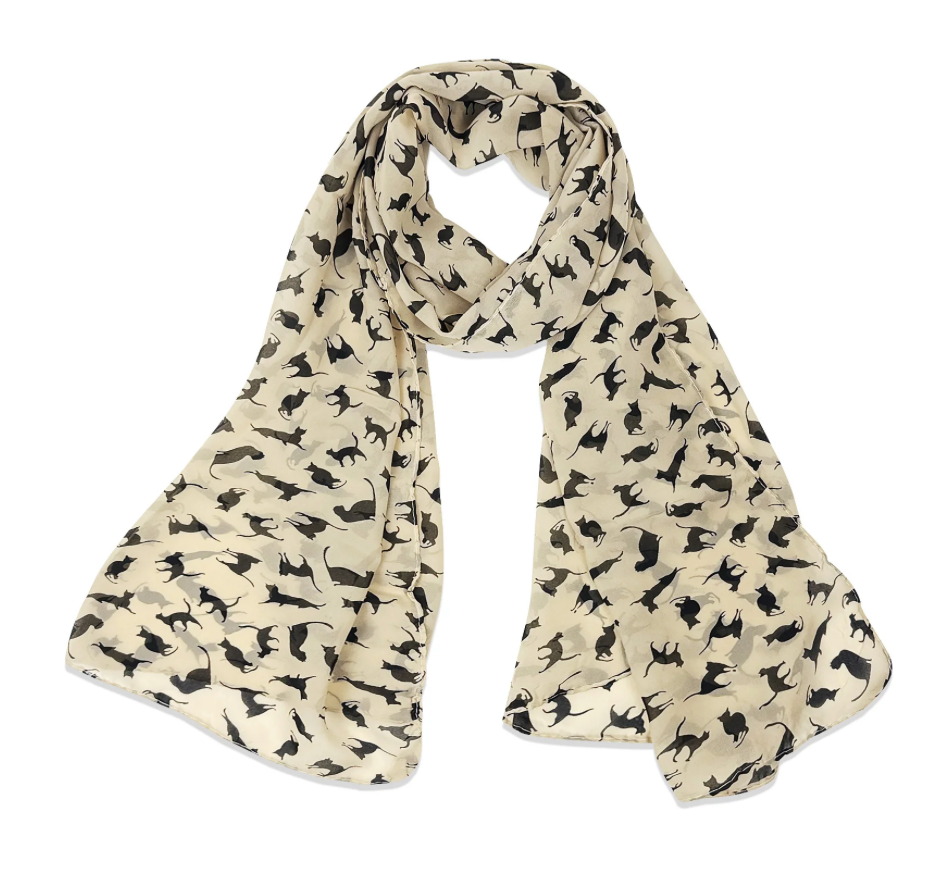 Chiffon Cat Scarf