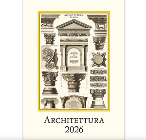 Cavallini 2026 Calendar Architettura