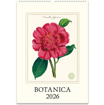 Cavallini 2026 Calendar Botanica