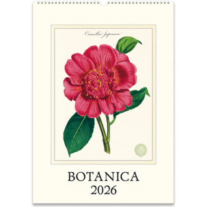 Cavallini 2026 Calendar Botanica