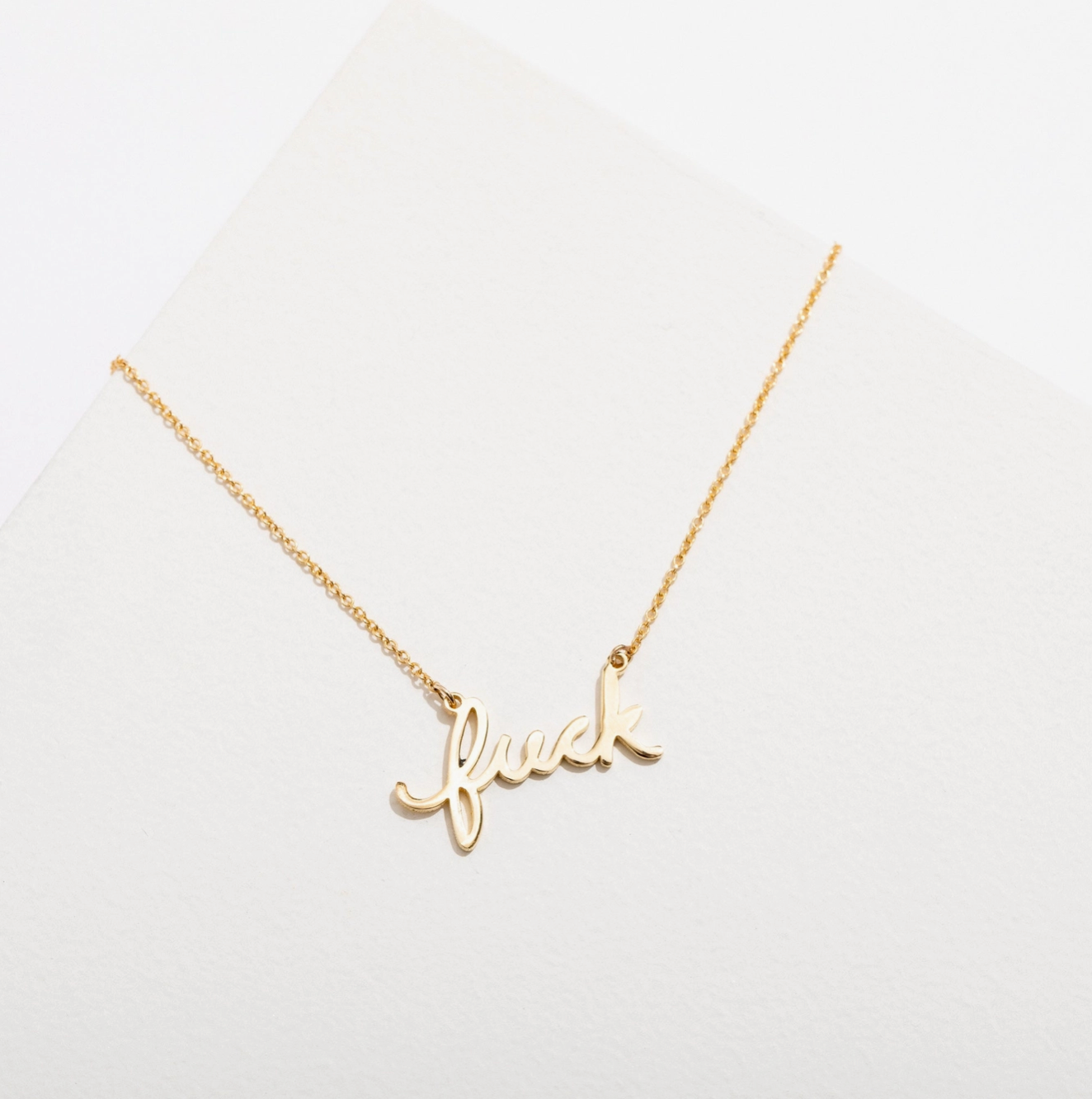 Larissa Loden F**k Necklace